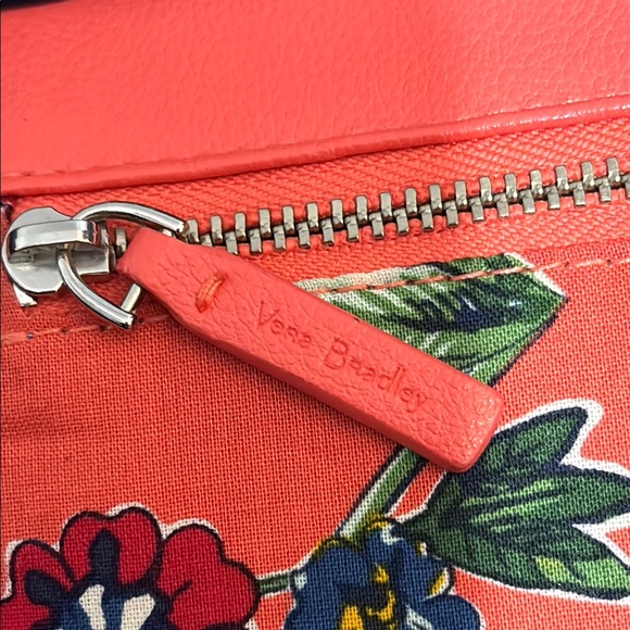 Vera Bradley Coral Floral Women's Wallet - Picture 9 of 10